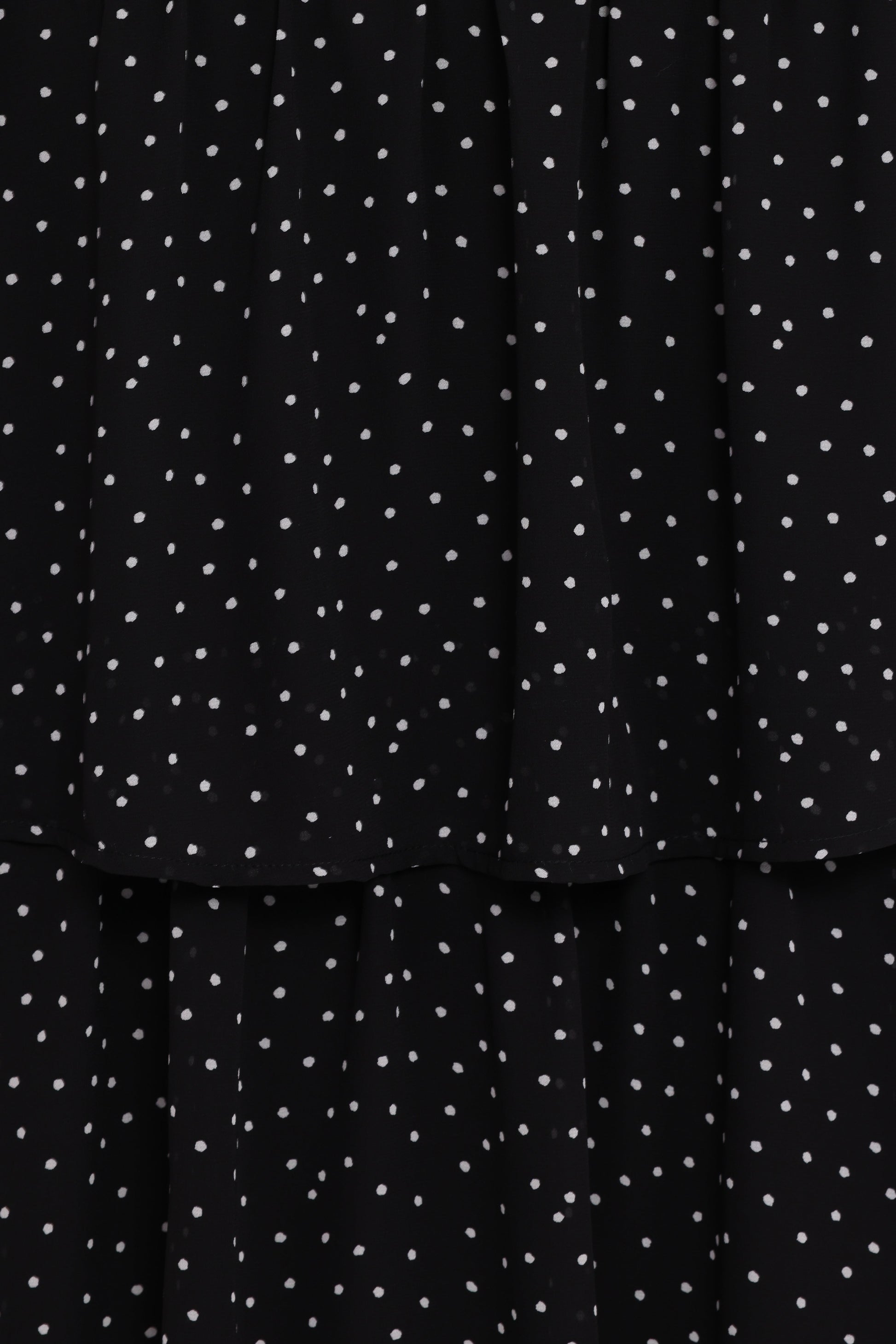 Selina Skirt Set - Black Polka Dot