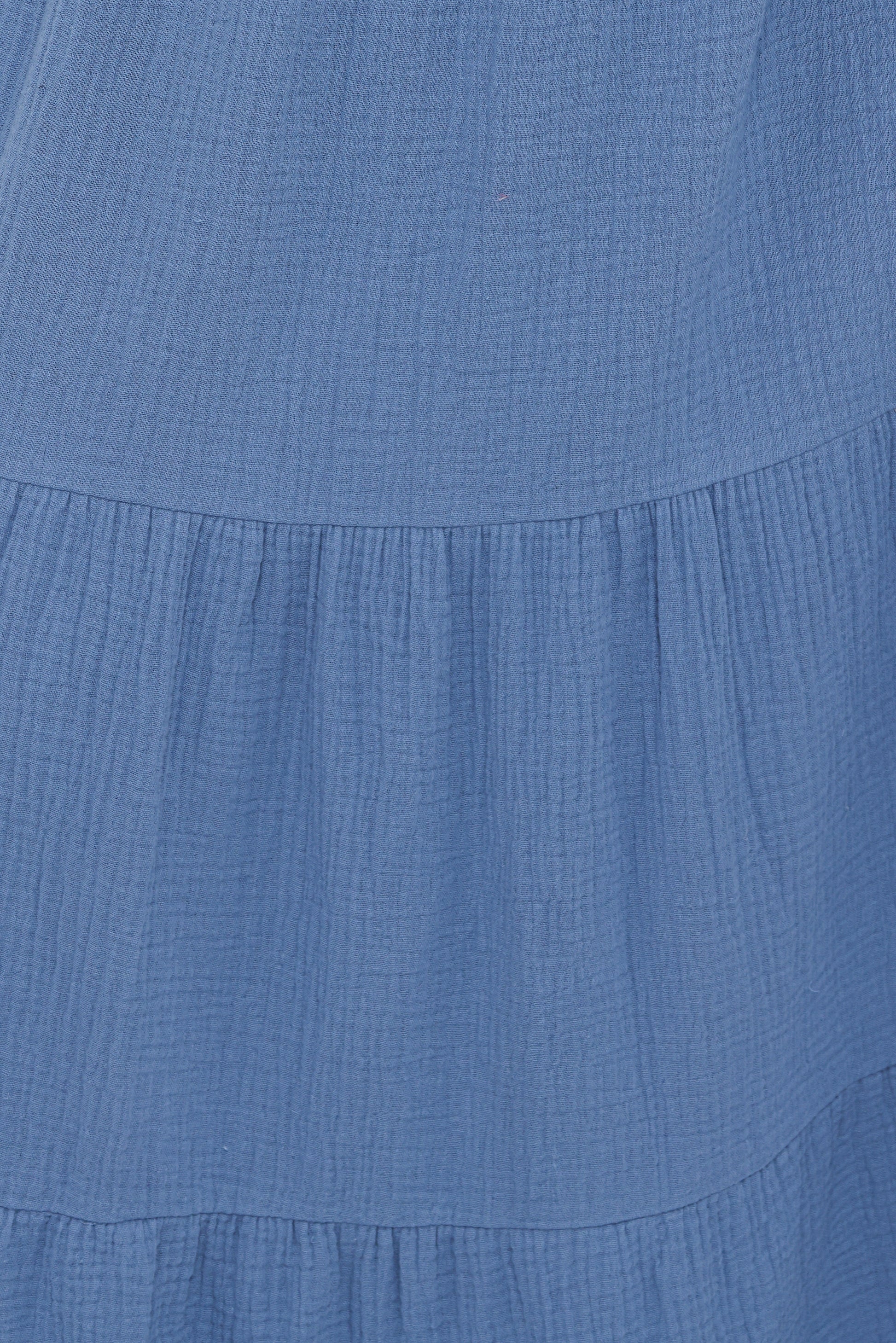 Sophia Skirt Set - Denim Blue