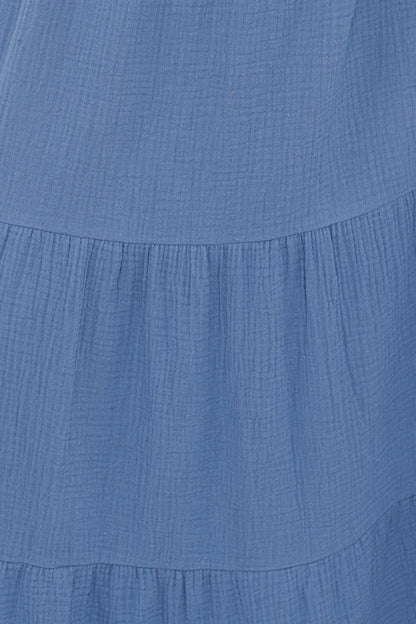 Sophia Skirt Set - Denim Blue