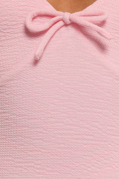 Adina Knit Top - Pink