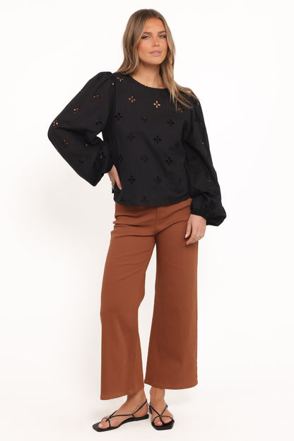 Aggie Blouse - Black