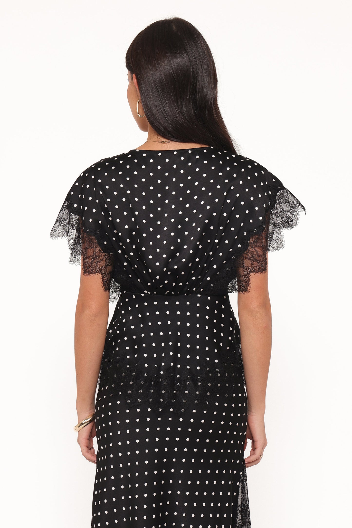 Ailbhe Top - Black Polka Dot