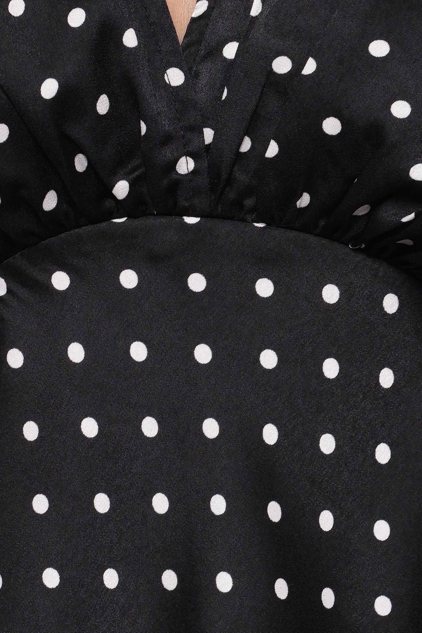 Ailbhe Top - Black Polka Dot