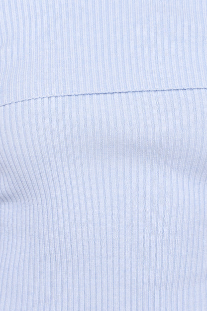 Aleena Knit Top - Light Blue