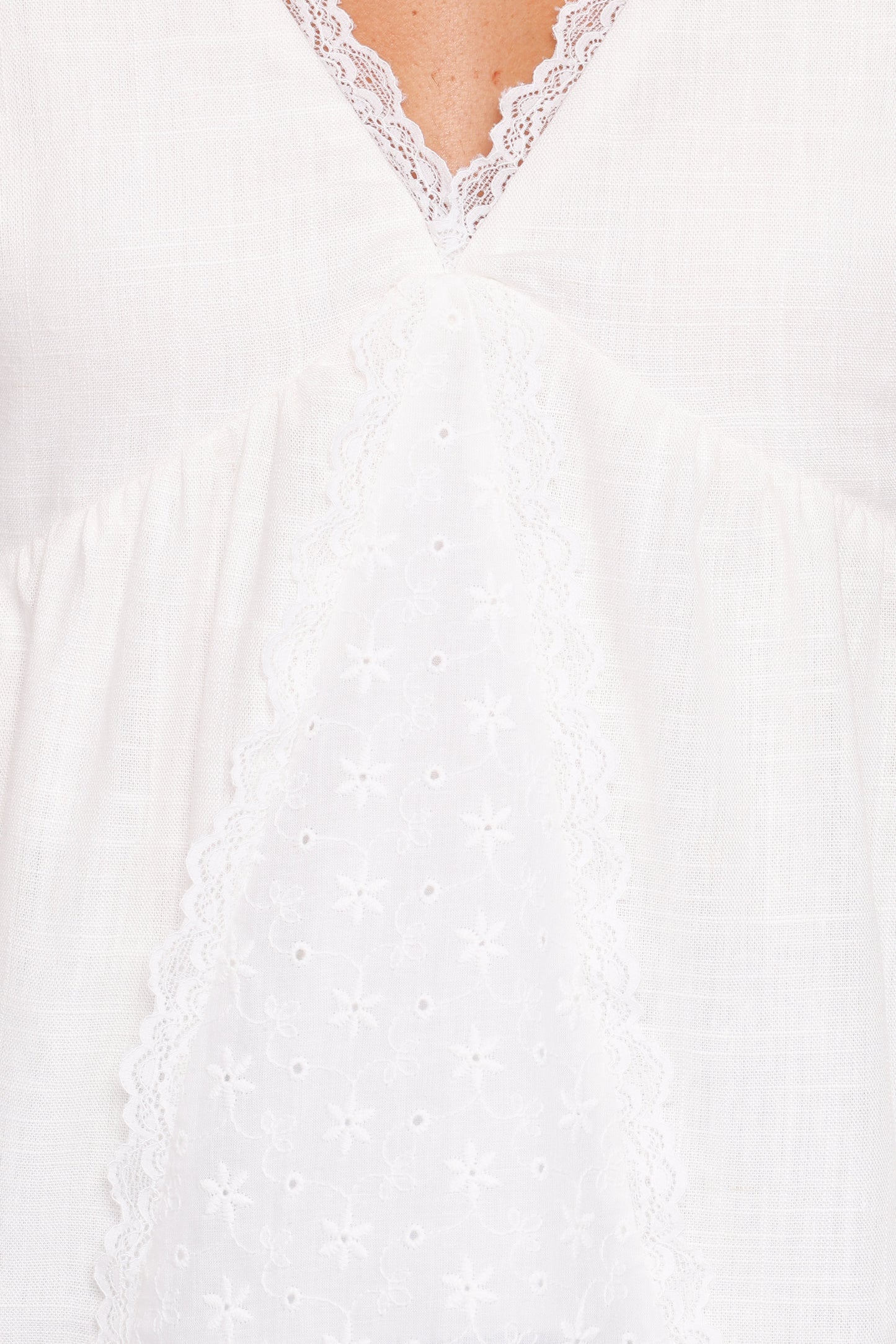 Aminta Top - White