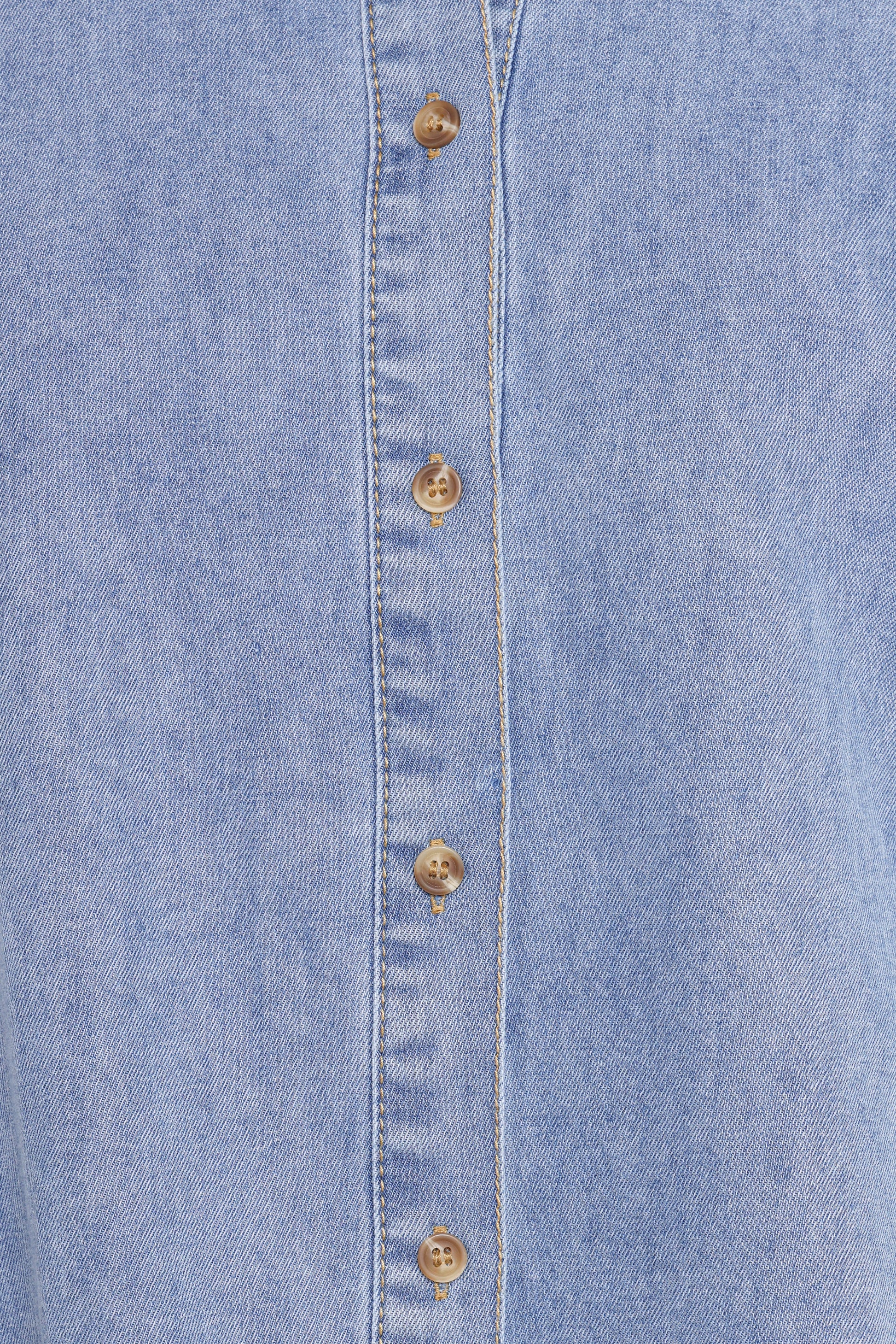 Antonella Denim Shirt - Denim Blue