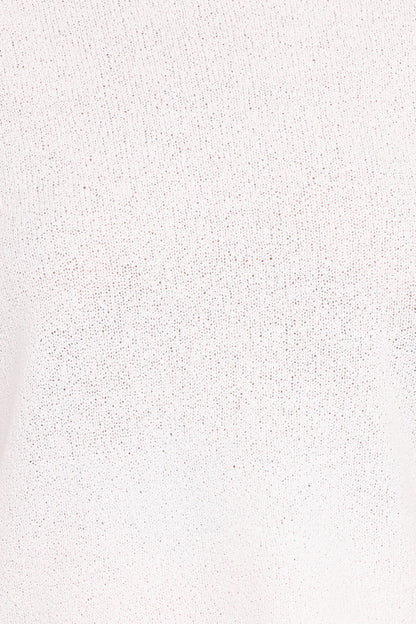 Ardena Boucle Knit Top - Cream