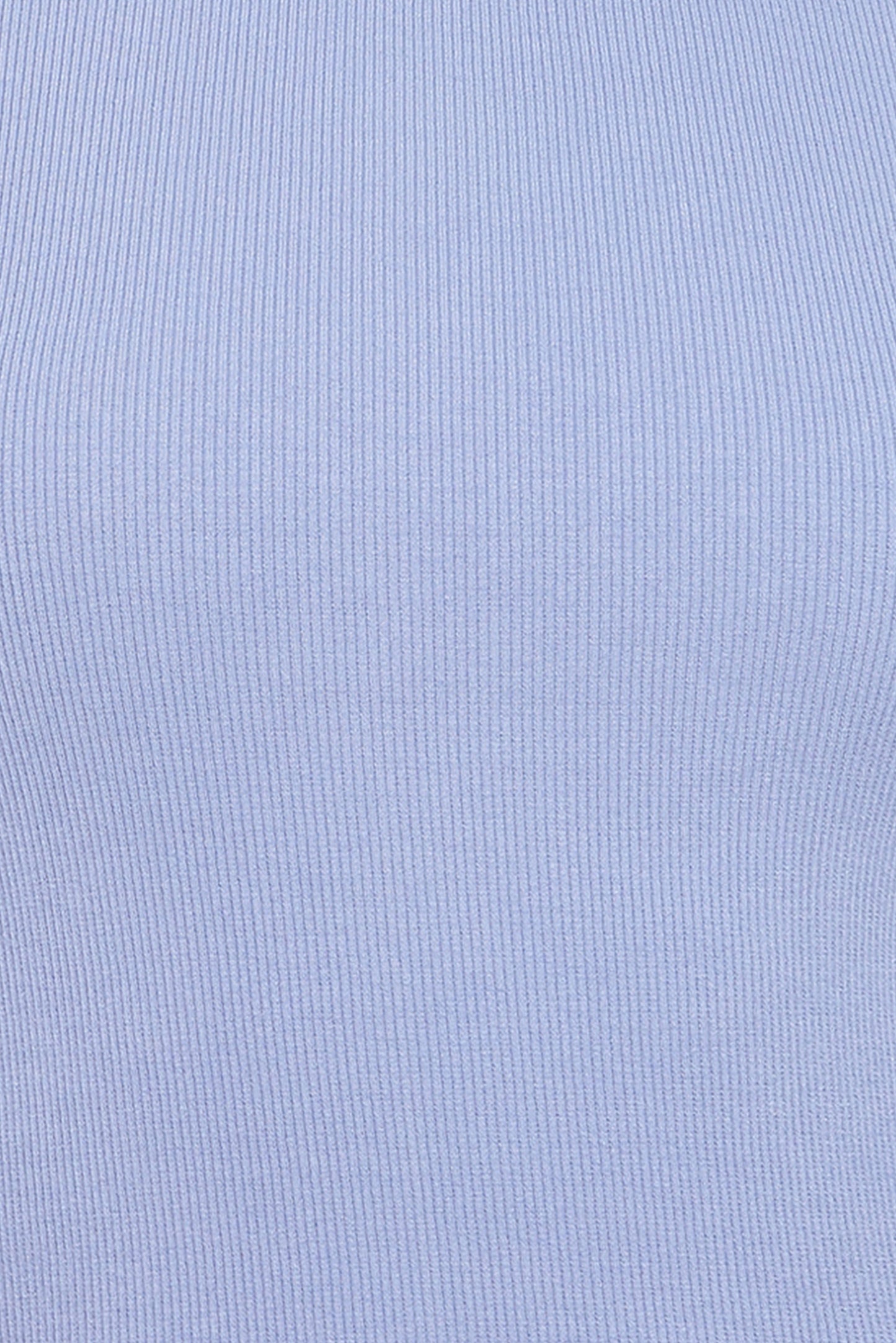 Ari Ribbed Tank Top - Cornflower Blue