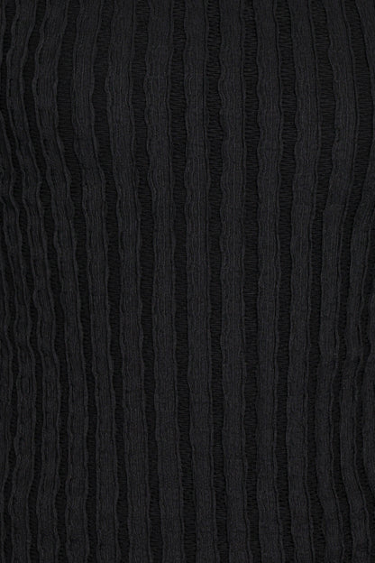 Bellatrix Textured Knit Top - Black