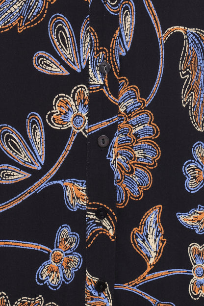 Bennett Shirt - Black Floral