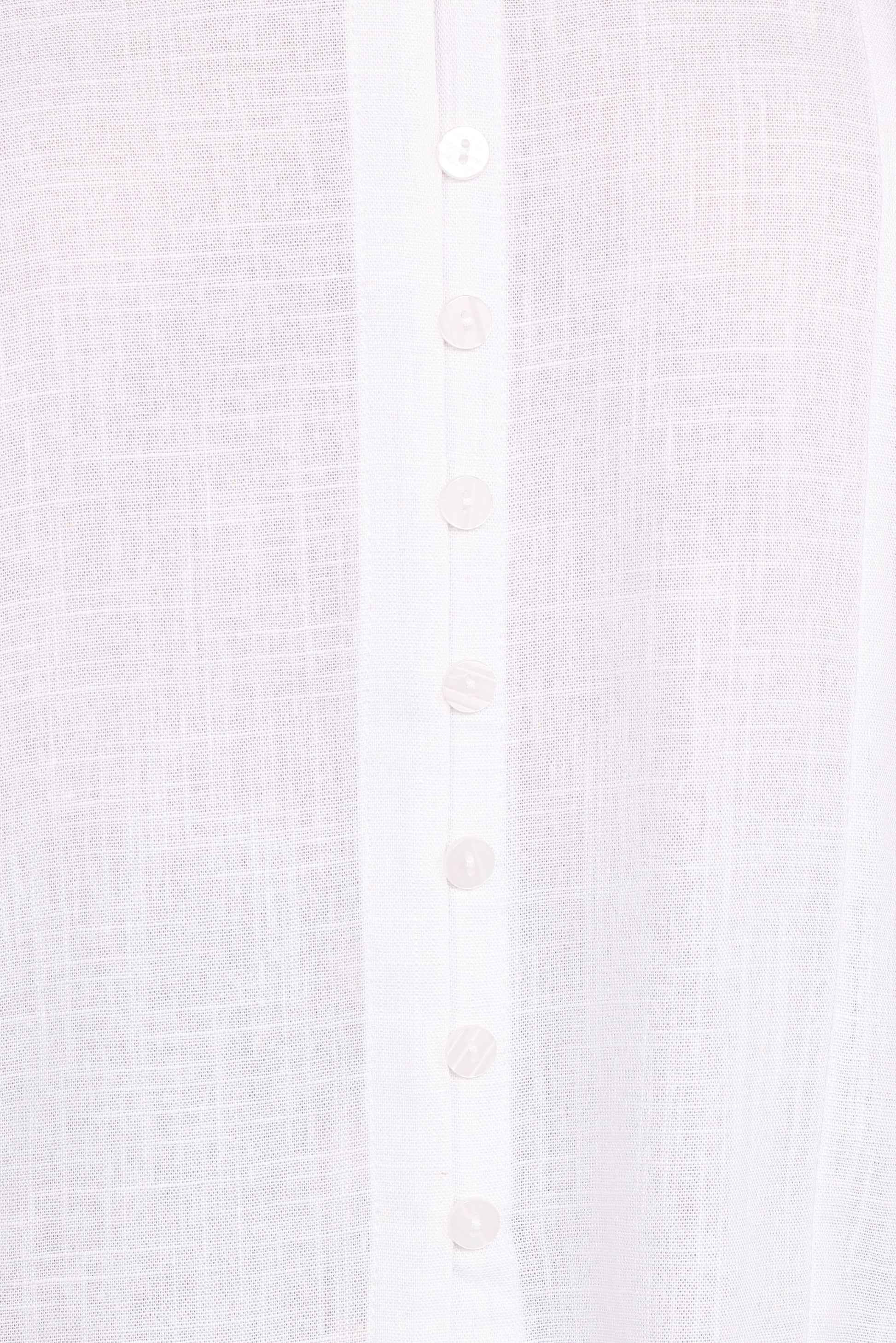 Briggs Long Sleeve Shirt - White
