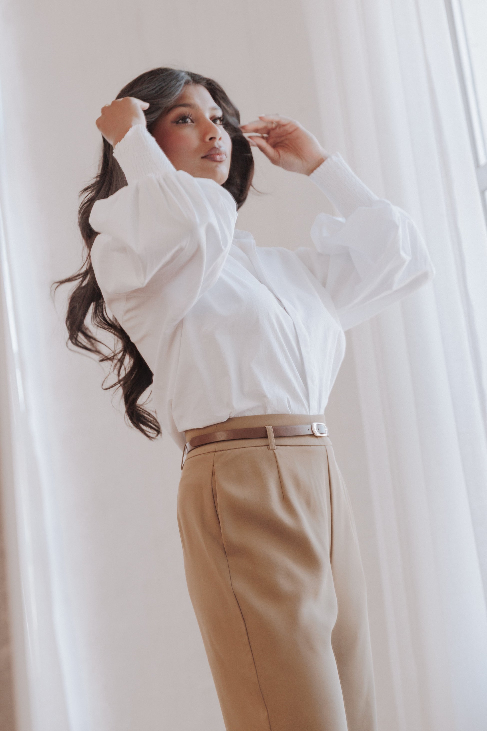 Carys Shirt - White