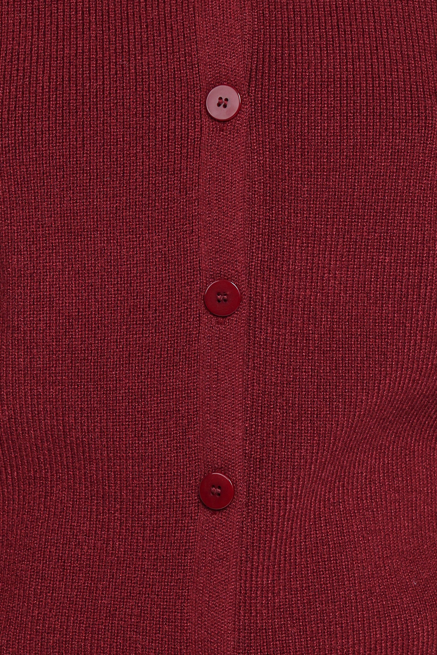 Cataline Button Front Top - Wine