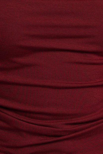 Cer Knit Top - Cherry Chocolate
