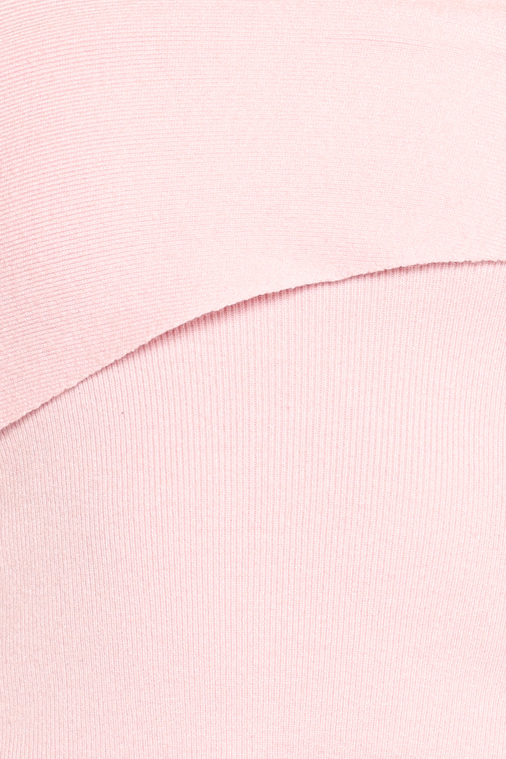 Charama Off Shoulder Knit Top - Pink