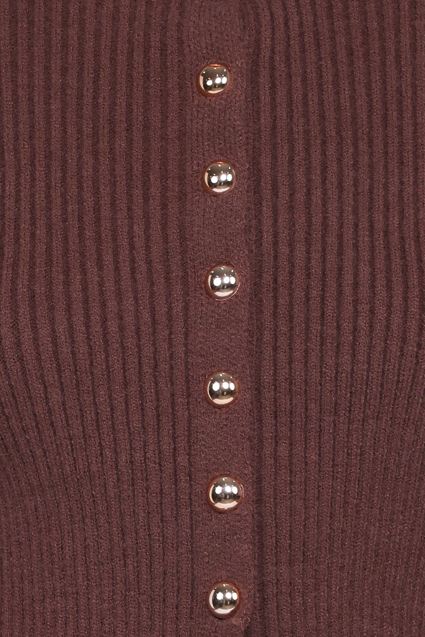 Circe Cardigan Top - Chocolate