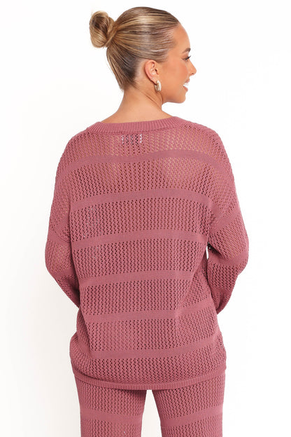 Crawford Top - Rose
