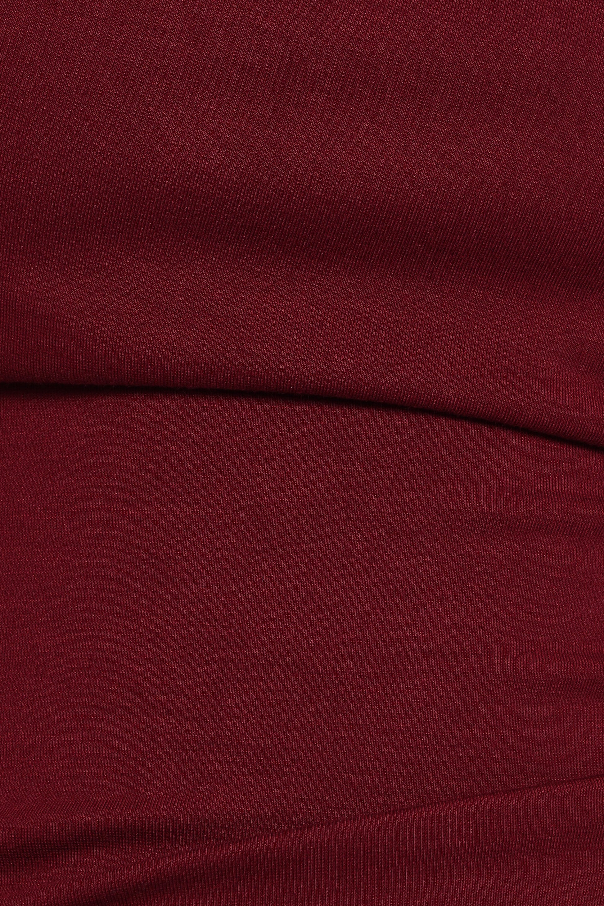 Darina Off Shoulder Top - Bordeaux