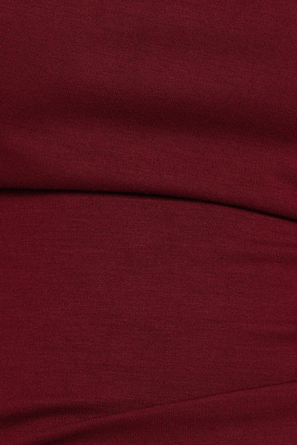 Darina Off Shoulder Top - Bordeaux