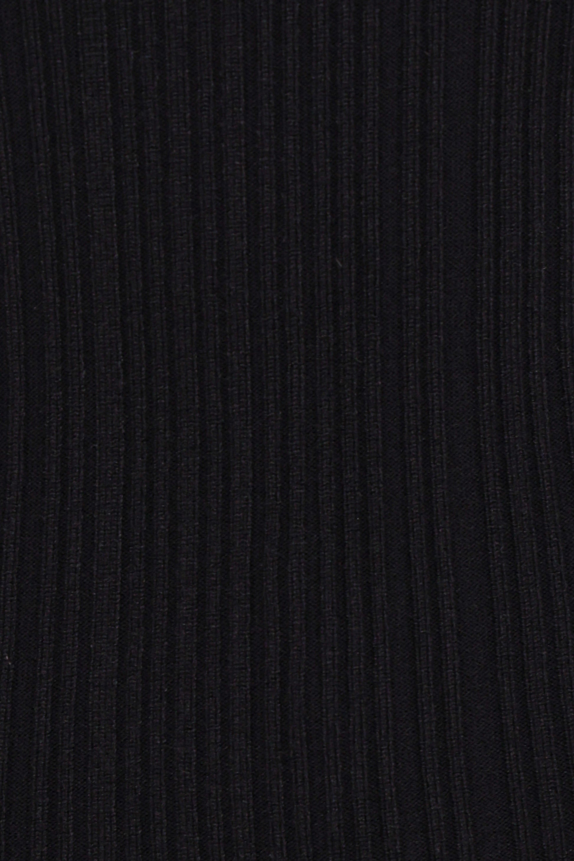 Junia Tie Back Knit Top - Black