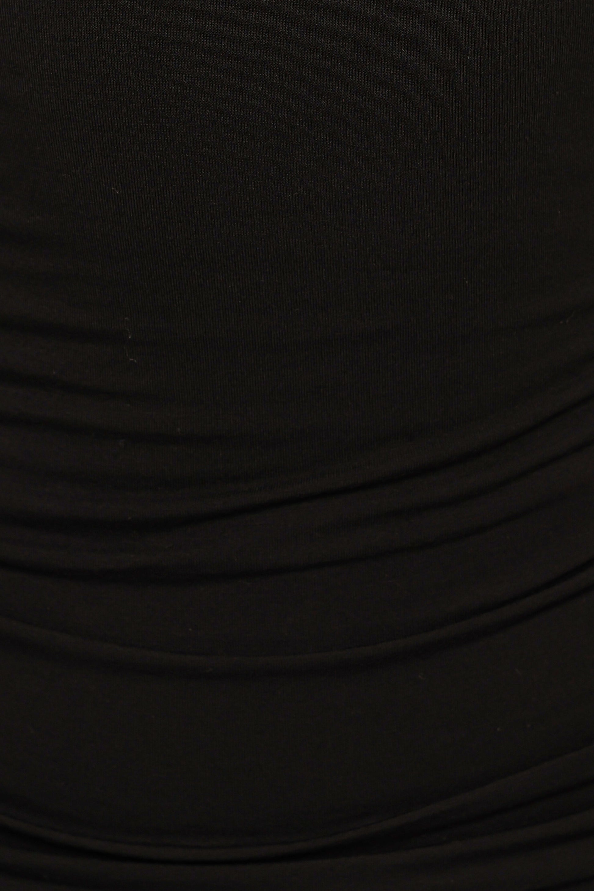 Lainey Twist Knit Top - Black