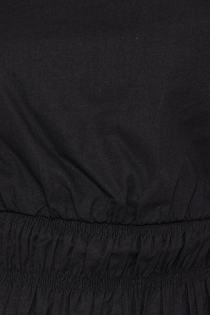 Lia Off Shoulder Top - Black