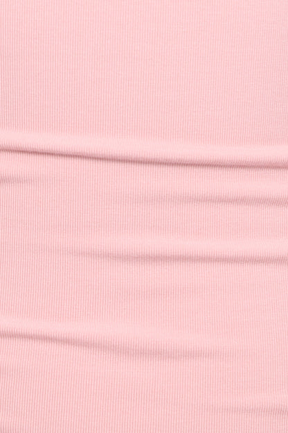 Liah Off Shoulder Knit Top - Light Pink