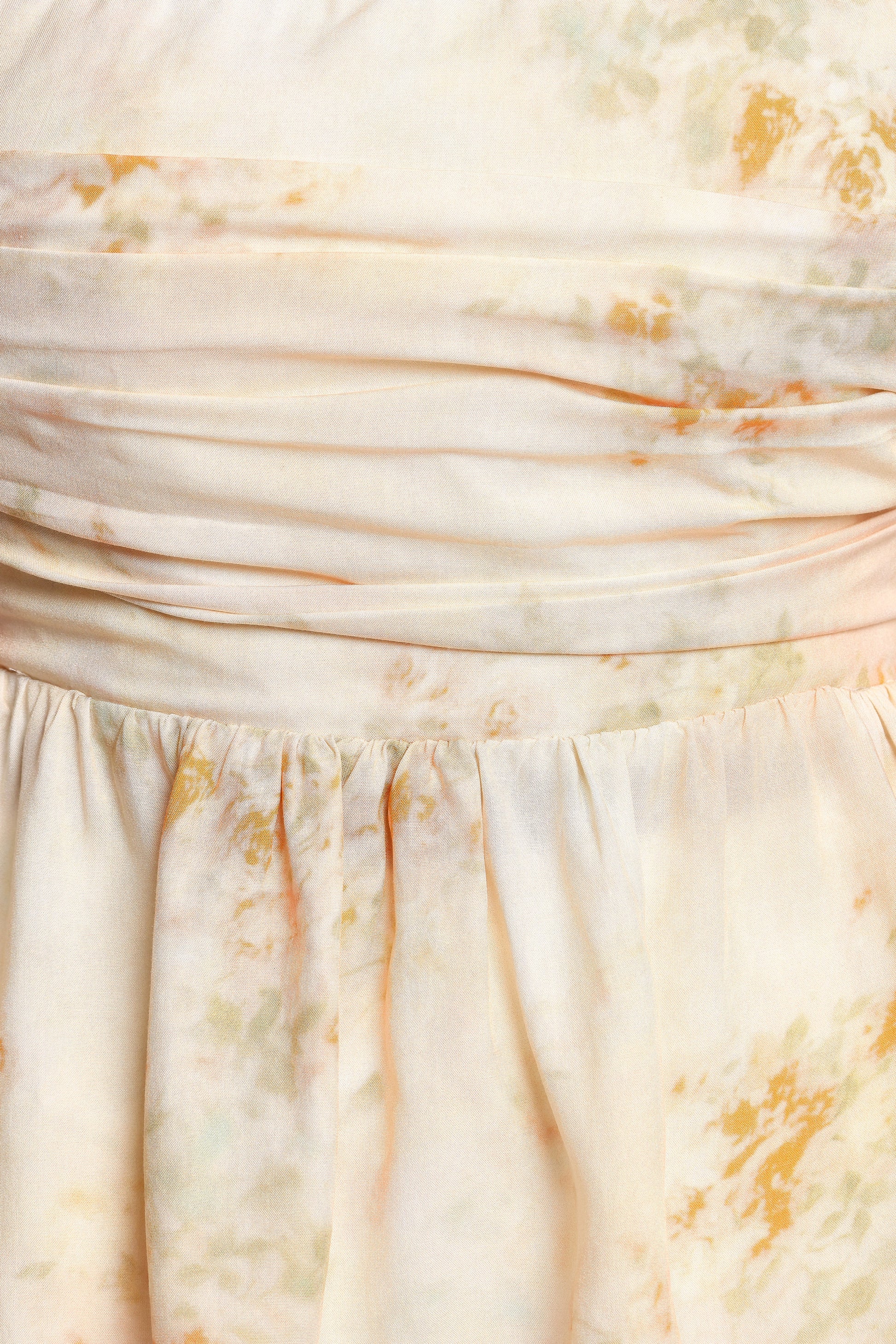 Maia Strapless Top - Floral