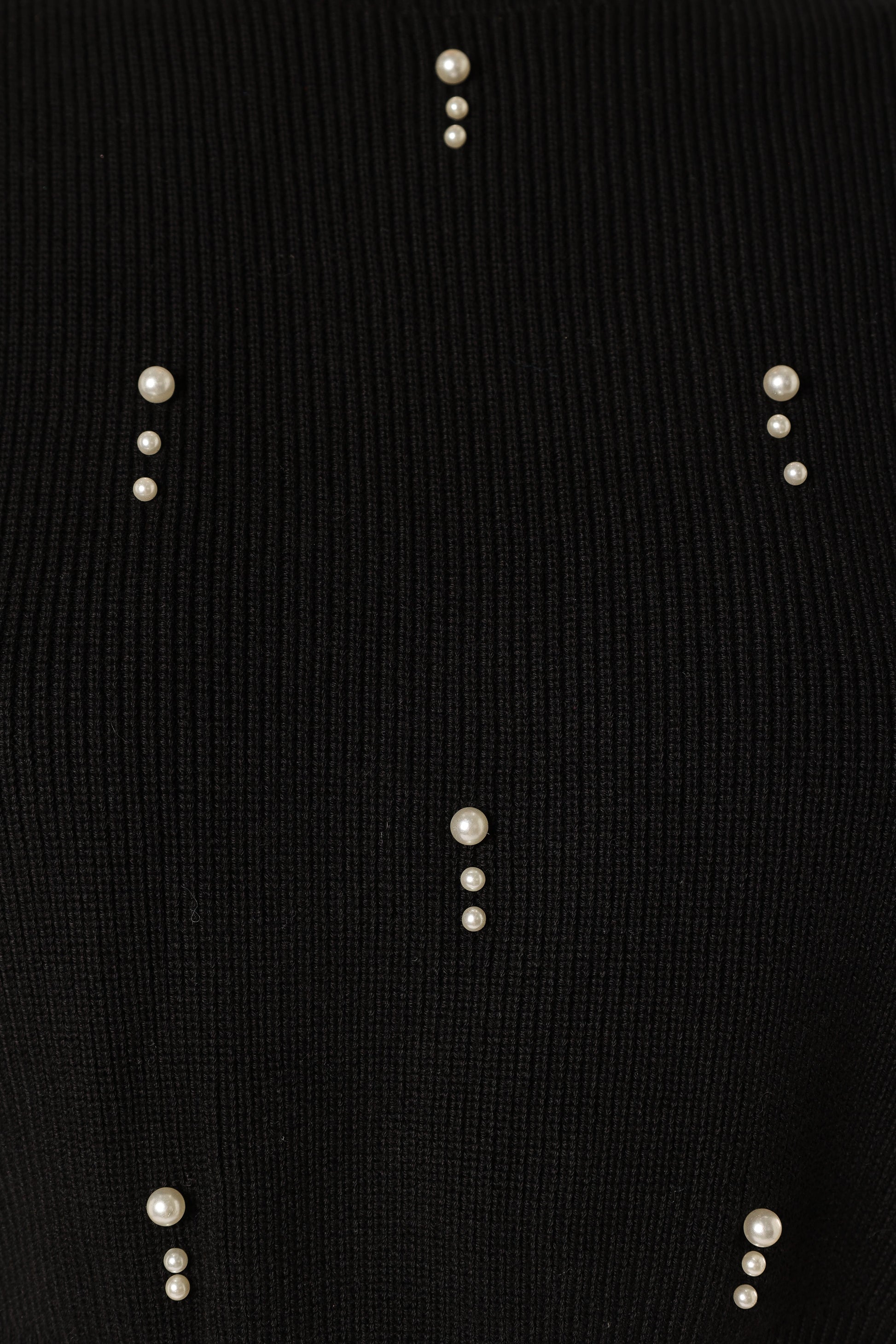 Malani Beaded Top - Black