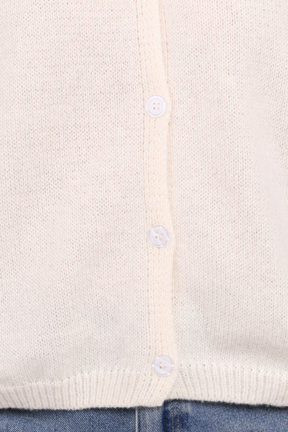 Mariana Knit Vest - Cream