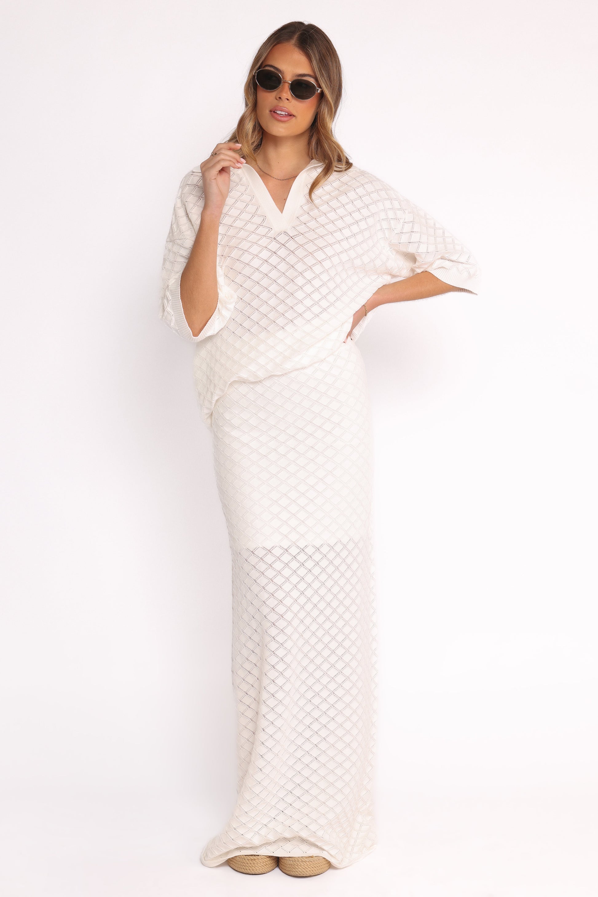 Meera Top - White