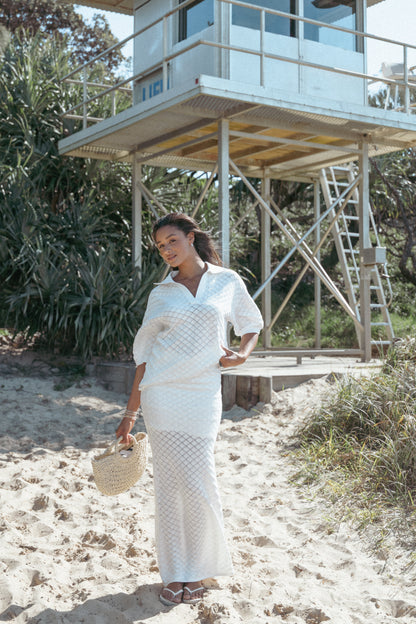 Meera Top - White