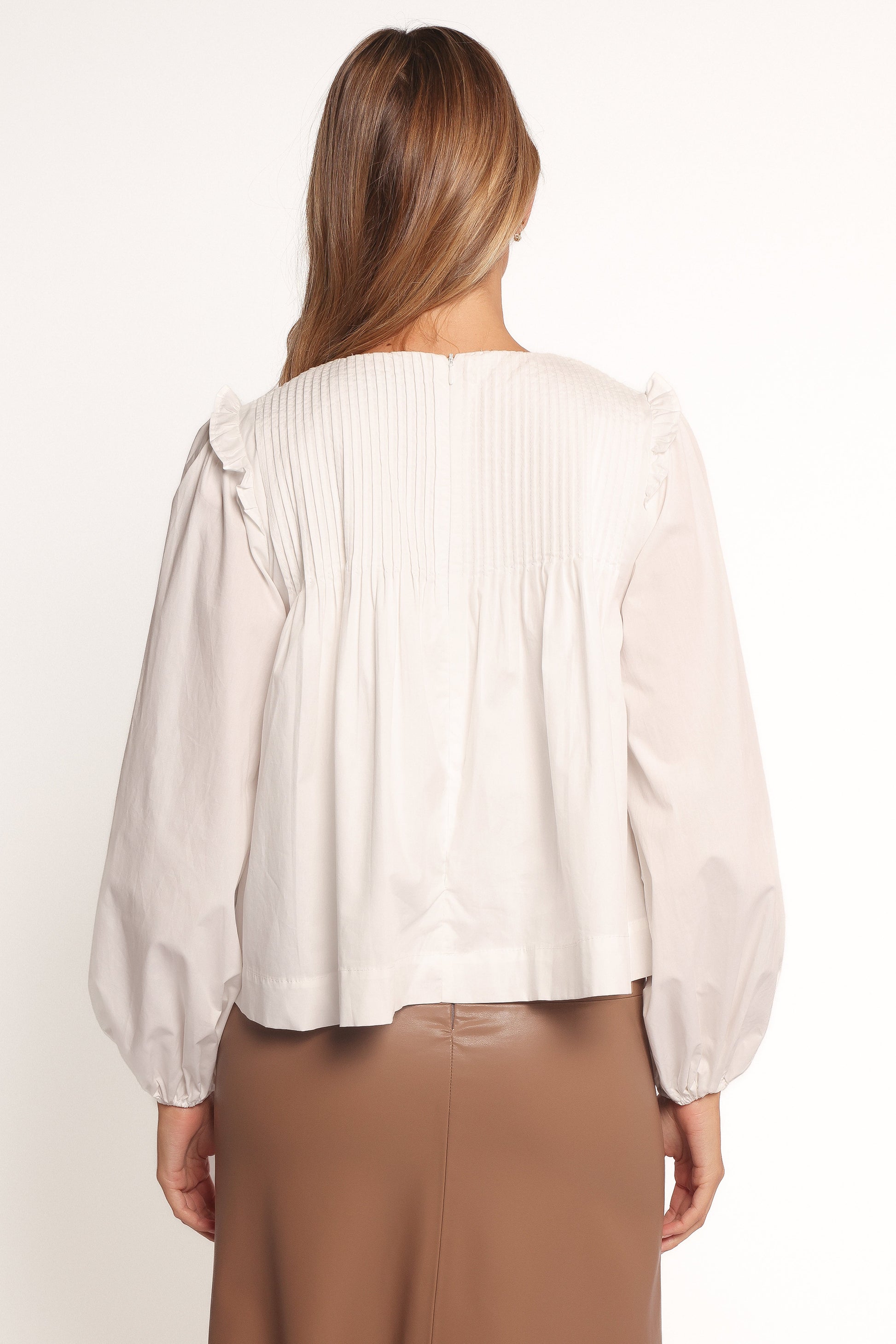 Melba Blouse - White