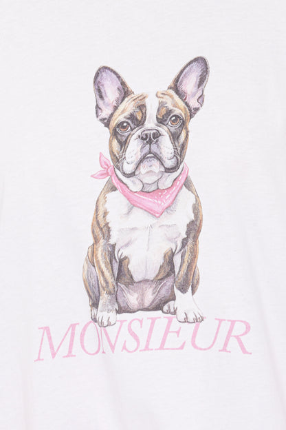 Monsieur Tee - White