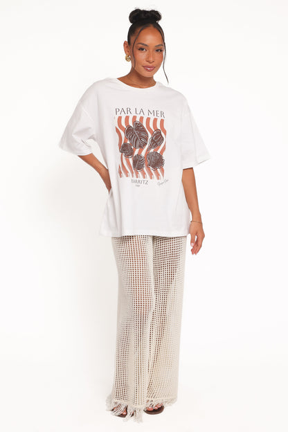 Par La Mer Tee - White