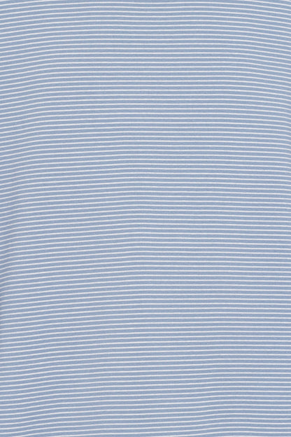 Ruva Long Sleeve Tee - Blue White Stripe