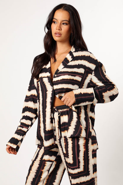 Sola Shirt - Noria Print