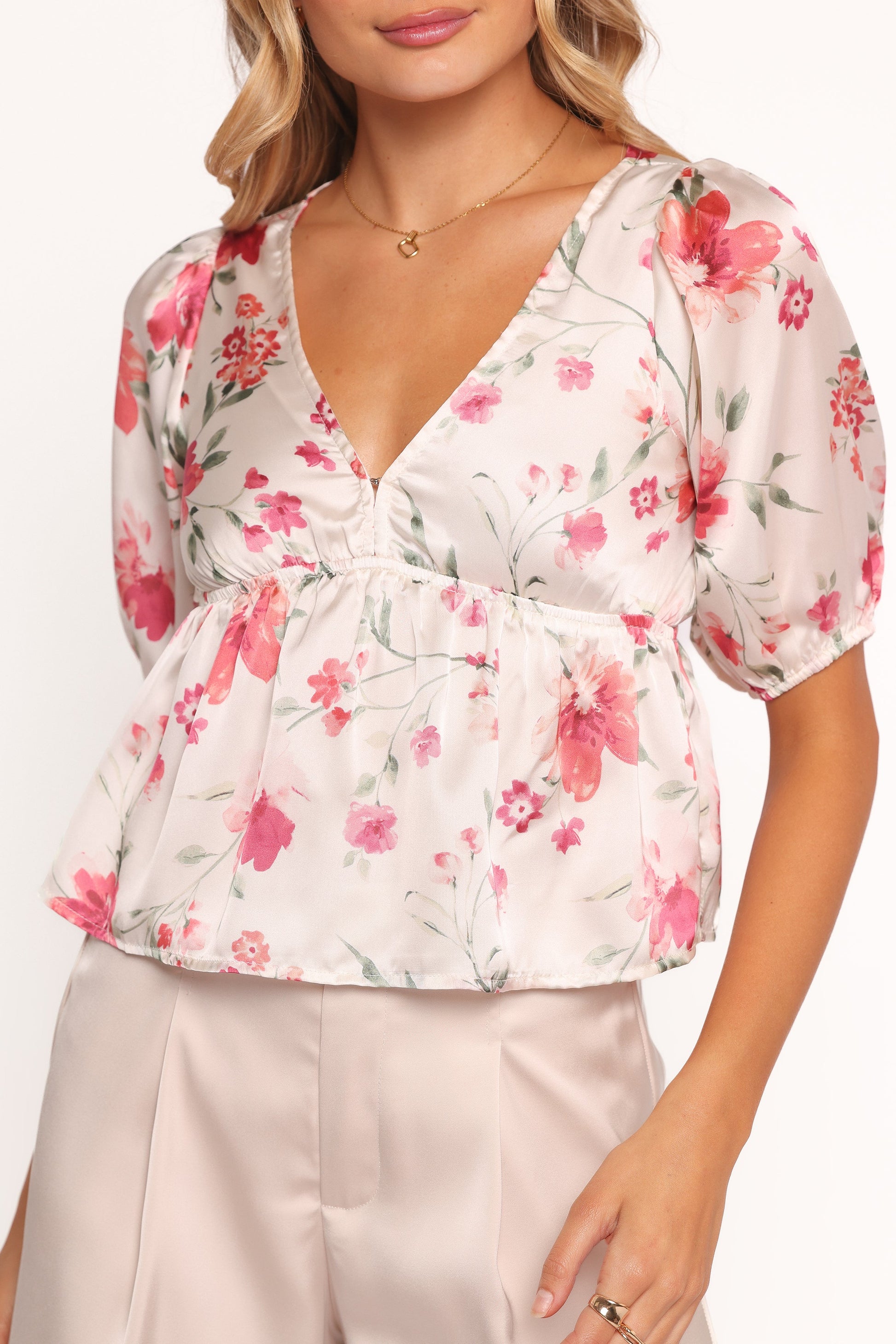 Tove Top - Cameo Floral