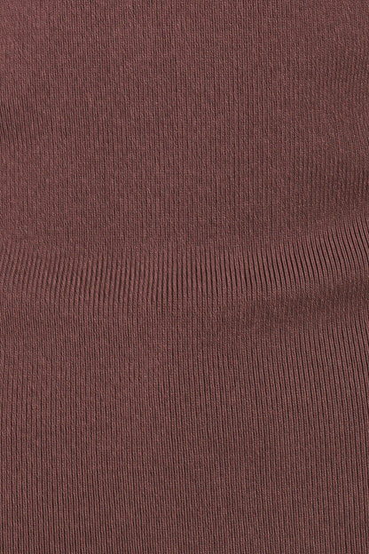 Trinity Long Sleeve Top - Chocolate Brown