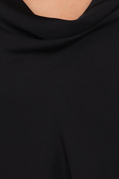 Vinita Long Sleeve Top - Black