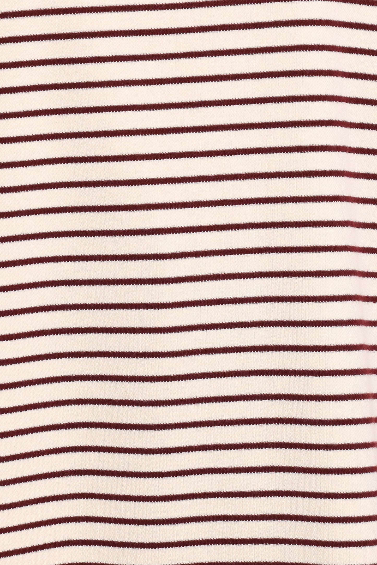 Wilda Oversized Tee - Cream Tan Stripe