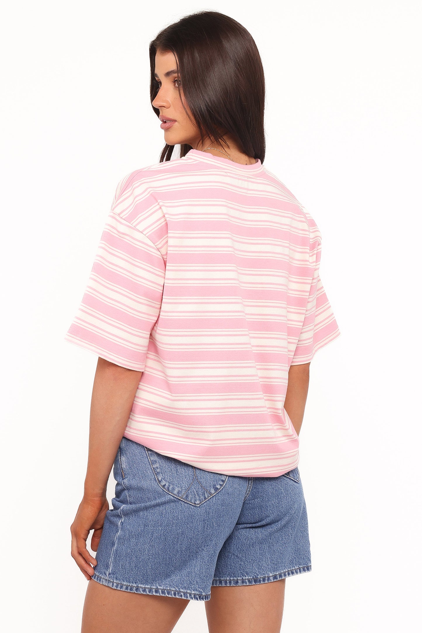 Zestora Tee - White Pink