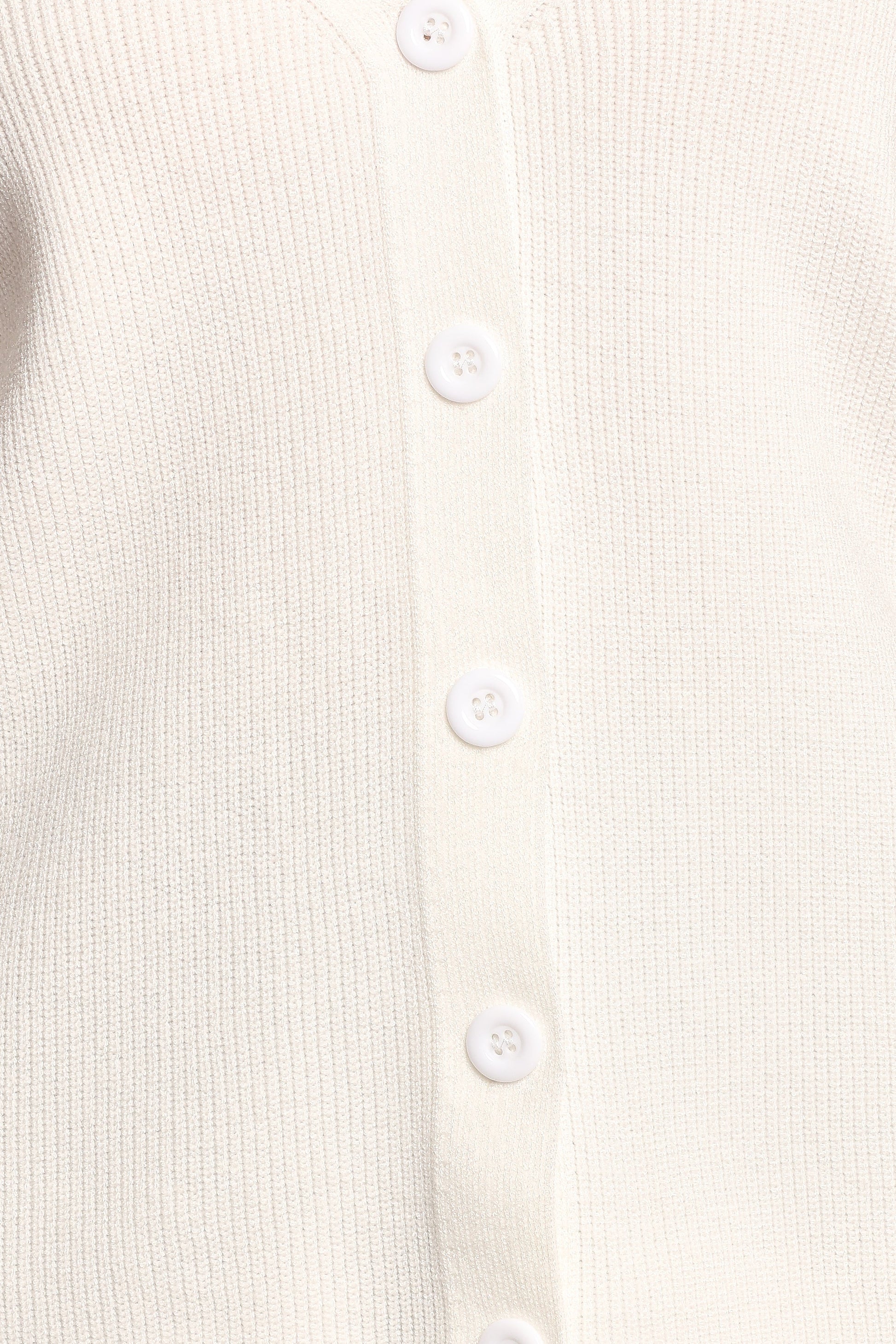 Zocco Long Sleeve Knit Top - Cream